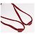 SAINT LAURENT Teddy Small Shoulder Bag Leather Red Silver - vista 8