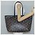 FENDI Zucchino Canvas Tote Bag Multicolor Gold - vista 22