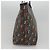 FENDI Zucchino Canvas Tote Bag Multicolor Gold - vista 3