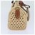 LOUIS VUITTON Nano Speedy Hand Bag Raffia Leather Beige M83525 LV - vista 3