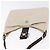 FENDI Mamma Baguette Shoulder Bag Canvas White Silver - vista 19