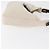 FENDI Mamma Baguette Shoulder Bag Canvas White Silver - vista 3