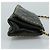 CHANEL Chain Shoulder Bag Leather Black CC - vista 3