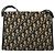 Christian Dior Trotter Canvas Shoulder Bag Navy Gold - vista 2