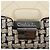 CHANEL Bolso de hombro con cadena de tweed azul CC - vista 10
