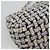 CHANEL Bolso de hombro con cadena de tweed azul CC - vista 16