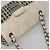 CHANEL Bolso de hombro con cadena de tweed azul CC - vista 6