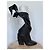 Stivali Dior in pelle nera con risvolto Nero - vista 4