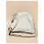 Gucci Bolso de mano de cuero blanco con flecos y detalles de bambú - vista 9