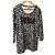 Sonia Rykiel Felpa leopardata grigia e gialla Nero Grigio Giallo
