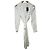 Zadig & Voltaire Vestido de algodón blanco con encaje