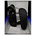 Birkenstock Tokio Suede Clogs with Shearling Lining - Black - view 4