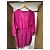 Iro Vestido corto de seda rosa fucsia - vista 2