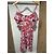 IRO Sommerkleid mit Blumenprint Pink Weiß Rot - Ansicht 2