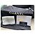Borsa Chanel Timeless Flap in PVC trasparente e pelle Rosa Bianco Verde Grigio - vista 2