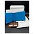Balenciaga blue leather wallet - view 3
