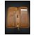 Céline Celine Triomphe zipped wallet in coated canvas and leather Brown Monogram - view 4