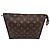Louis Vuitton Pochette Toiletry Bag Monogram Canvas Marrone