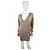 Jersey de cachemira y seda beige de Gucci