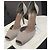 Prada grey leather pumps - view 5
