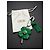 Charm Dior Trifoglio in Pelle Verde - vista 6