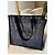 Dior Cannage Borsa Tote in Velluto Nero - vista 2