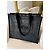 Dior Cannage Borsa Tote in Velluto Nero - vista 3