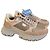Autre Marque Royal Blue Sneakers Beige e Oro D'oro