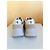 Autre Marque Royal Blue Sneakers Beige e Oro D'oro - vista 7