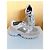 Autre Marque Royal Blue Sneakers Beige e Oro D'oro - vista 8