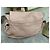 Cappellino in tela monogramma Gucci e borsa a tracolla in pelle rosa Beige - vista 8