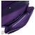 Borsa a tracolla Chanel in pelle d'agnello viola Porpora - vista 4