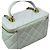 Borsa a tracolla con catena Chanel Matelassé Blu chiaro - vista 7