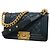 Borsa a tracolla Chanel Boy Chain Blu navy