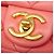 Borsa a tracolla Chanel Matelassé con catena in pelle d'agnello rosa - vista 10