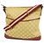 Borsa a Tracolla Gucci GG Canvas 145857 Beige Bordò