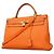 Hermès Borsa Hermes Kelly 35 in pelle Togo Arancione