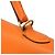 Hermès Borsa Hermes Kelly 35 in pelle Togo Arancione - vista 10