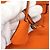 Hermès Borsa Hermes Kelly 35 in pelle Togo Arancione - vista 14