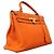 Hermès Borsa Hermes Kelly 35 in pelle Togo Arancione - vista 2