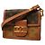 Borsa a tracolla MINI Dauphine Monogram Reverse Louis Vuitton Marrone