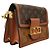 Borsa a tracolla MINI Dauphine Monogram Reverse Louis Vuitton Marrone - vista 2
