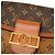 Borsa a tracolla MINI Dauphine Monogram Reverse Louis Vuitton Marrone - vista 7