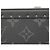 Borsa a tracolla Louis Vuitton Monogram Eclipse Nero - vista 10