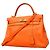 Hermès Borsa Hermes Kelly 32 Arancione