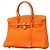 Hermès Borsa Hermes Birkin 30 Togo Arancione