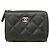 Cartera Chanel Matelassé Tri-fold Negro