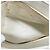 Saco Tote Chanel em couro de bezerro grão branco - vista 4