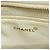 Saco Tote Chanel em couro de bezerro grão branco - vista 5