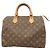 Borsa a mano Louis Vuitton Monogram Speedy 30 Marrone